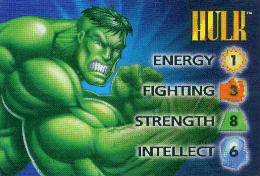 Hulk character card