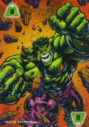 Savage Hulk Level 8 Strength power card